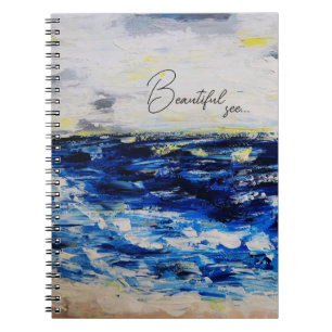 Carnet Amer ouverte Beautiful see