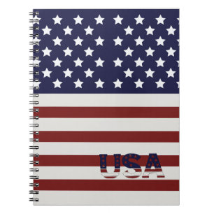 Carnet America Drapeau américain Motif américain