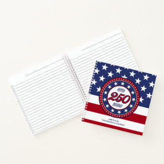 Carnet America’s 250th Birthday With USA Flag