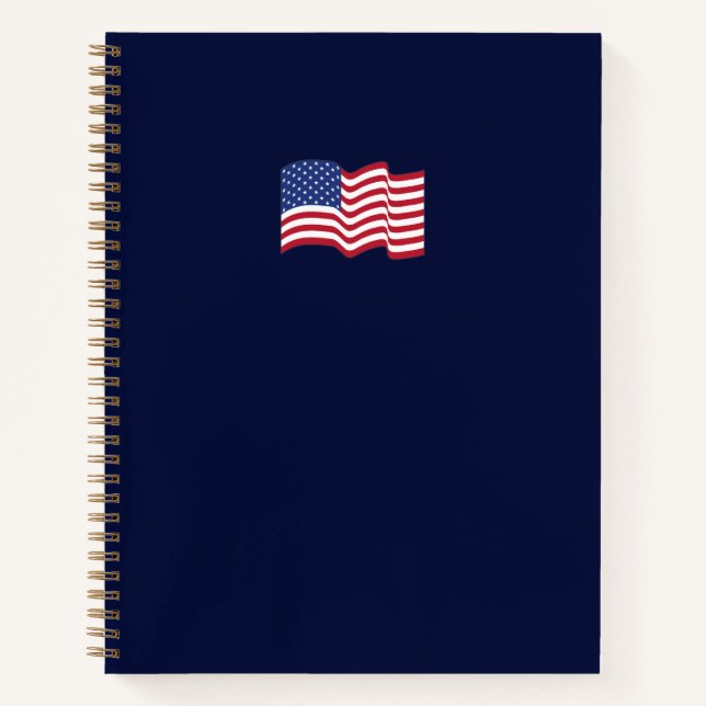 Carnet American Flag Notebook  (Devant)