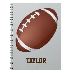 Carnet American football rugby name customize