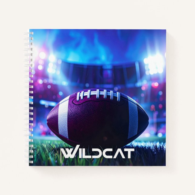 CARNET AMERICAN FOOTBALL - WILDCAT (Devant)