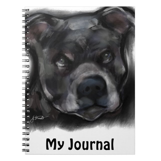 Carnet American Staffordshire Terrier (Devant)