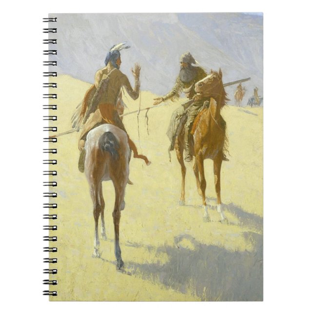 Carnet Amérindien par Remington (Devant)