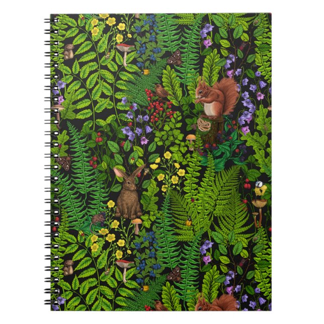 Carnet Amimies et plantes des bois (Devant)