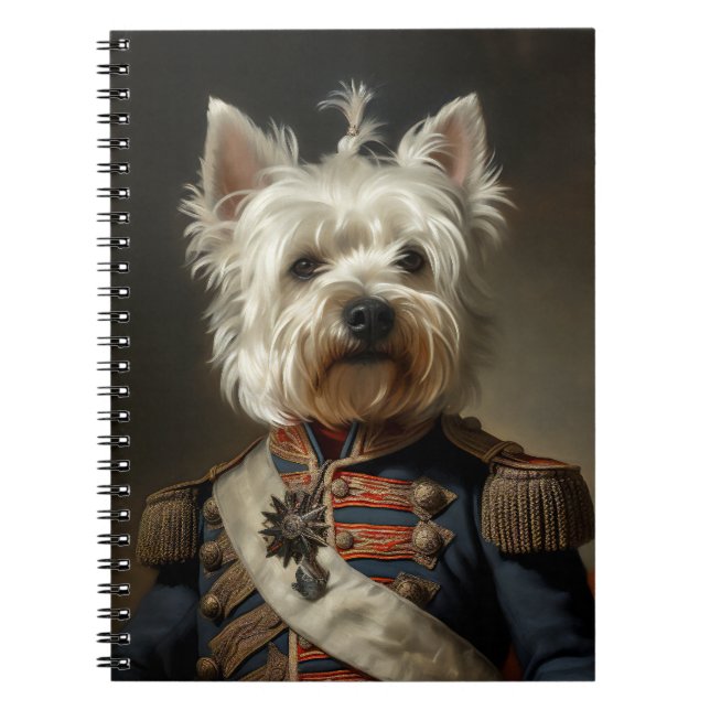 Carnet Amiral West Highland Terrier (Devant)
