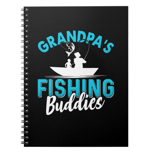 Carnet Amis de pêche de Fisher Grand-pa (Devant)