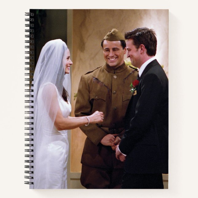 Carnet AMIS™ | Joey Marries Monica & Chandler (Devant)