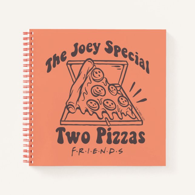 Carnet AMIS™ | Joey Pizza Citation (Devant)