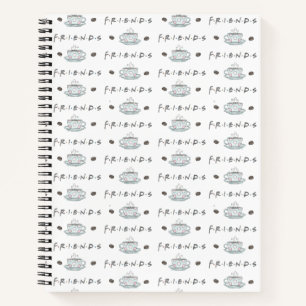 Carnet AMIS™ Motif d'aquarelle de la pâte à café