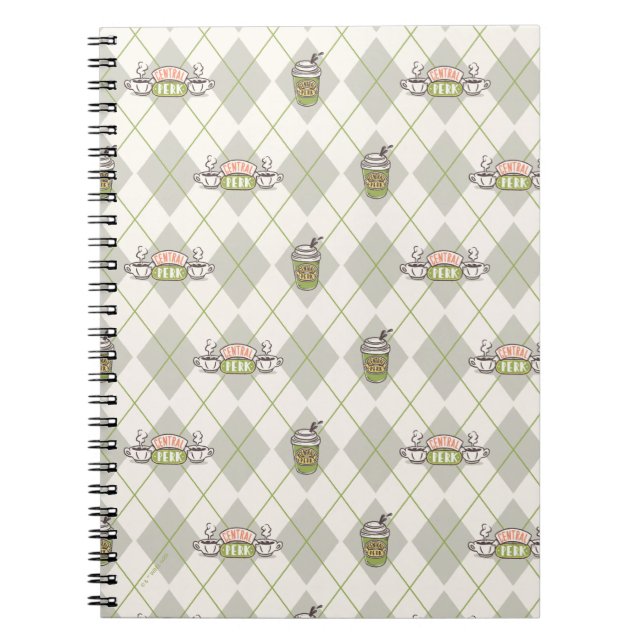Carnet AMIS™ | Motif de Jacquard Perk Central (Devant)