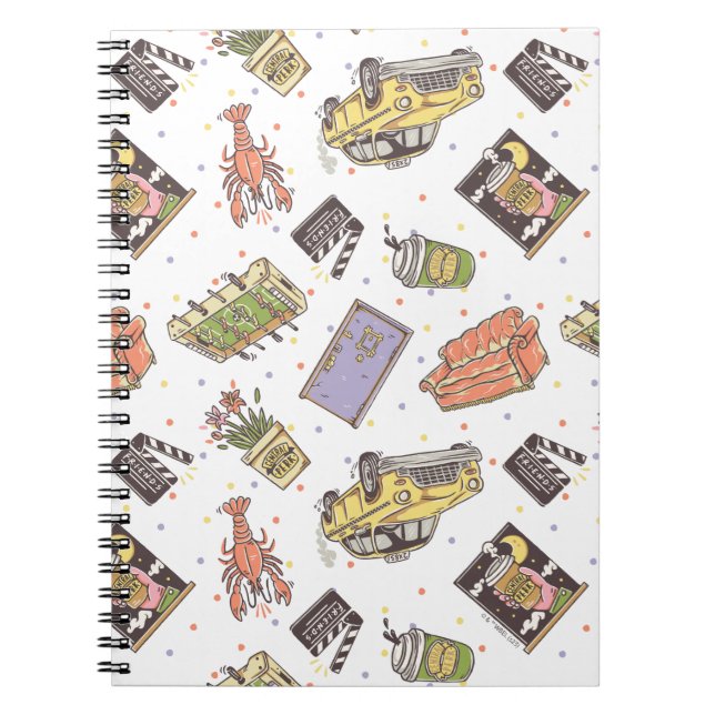 Carnet AMIS™ | Motif d'icône Poka Dot (Devant)