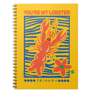 Carnet AMIS™ Vous êtes mon homard vibrant graphique