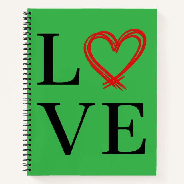 Carnet Amour. (Devant)