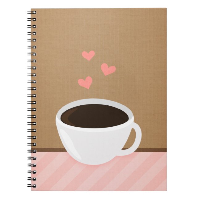 Carnet Amour de café (Devant)