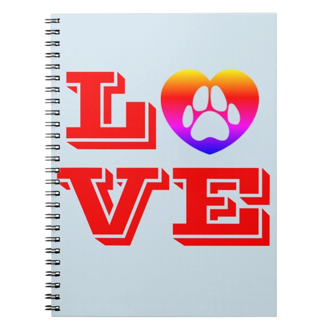Carnet Amour de chiot (Devant)