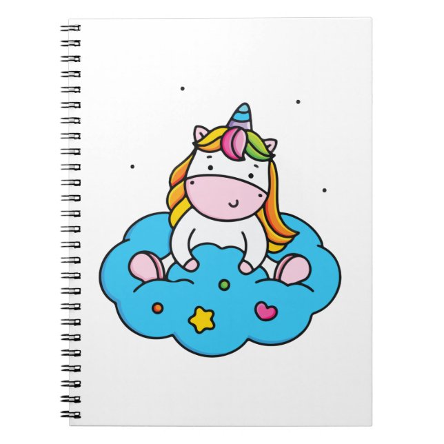 Carnet Amour de licorne (Devant)