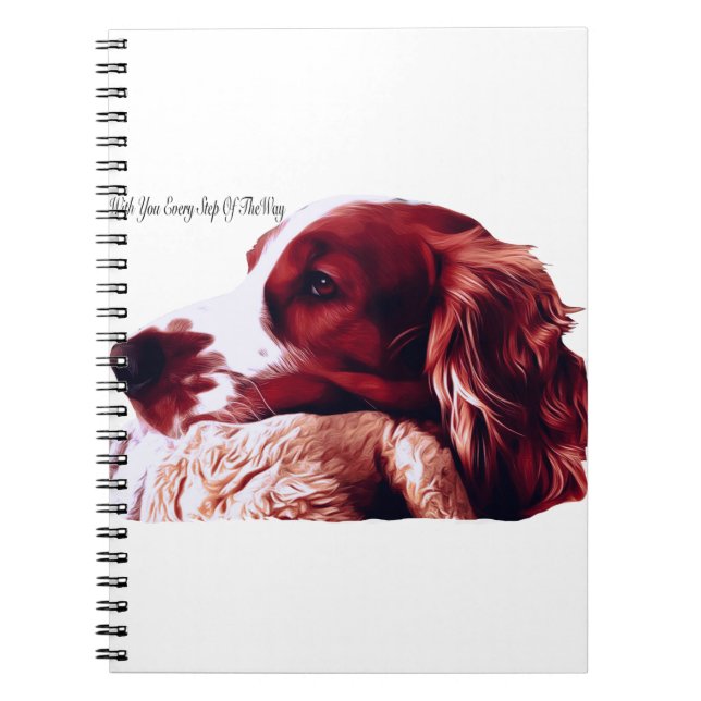 Carnet Amour de springer spaniel de Gallois (Devant)