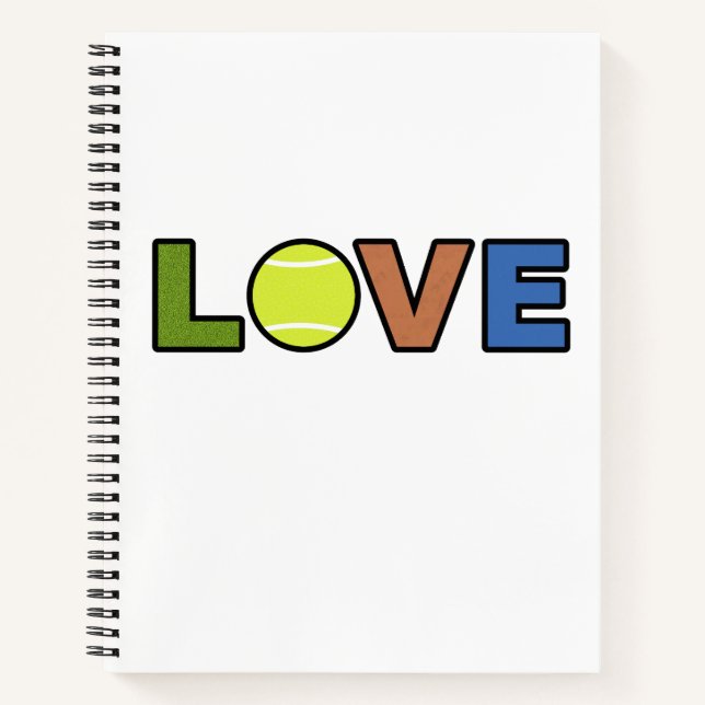 Carnet Amour de Tennis (Devant)