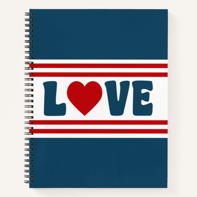 Carnet Amour design (Devant)