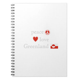 Carnet Amour et le Groenland de paix