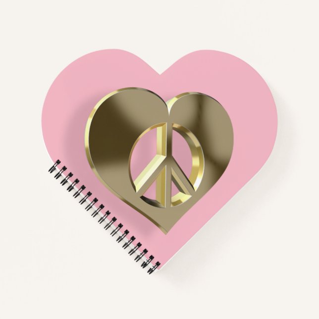 Carnet Amour et paix (Devant)