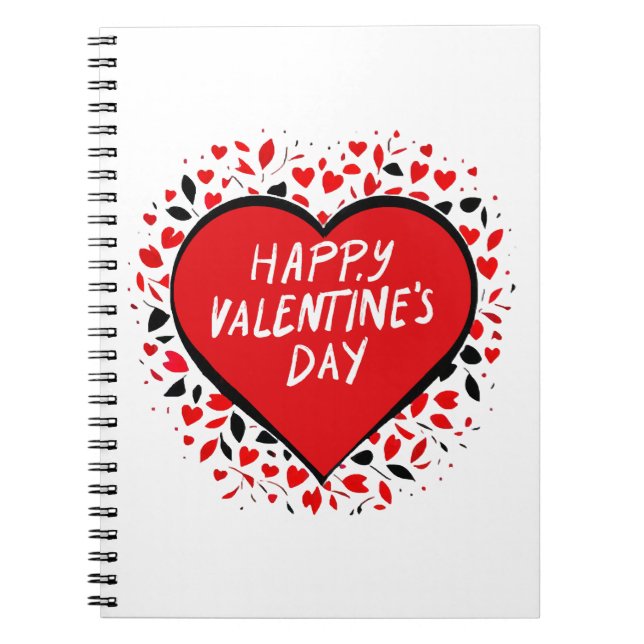 Carnet Amour infini pour la Saint-Valentin (Devant)