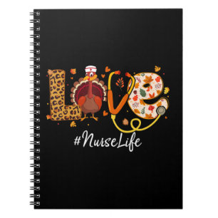 Carnet Amour Infirmière Vie de Noël Flanel Amour Nurs