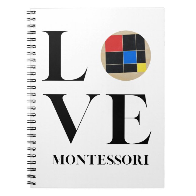 Carnet Amour | Montessori | Cube trinomial (Devant)