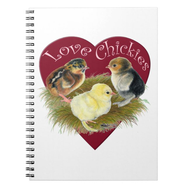 Carnet Amoureuses des poussins (Devant)