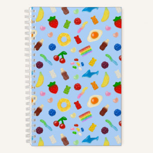 Carnet Amoureux de Gummies Bleu