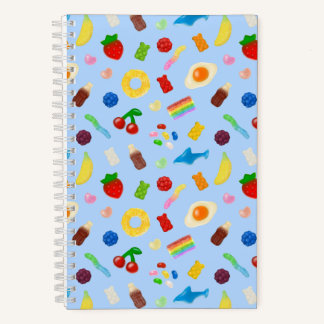 Carnet Amoureux de Gummies Bleu