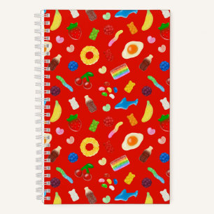 Carnet Amoureux de Gummies Rouge