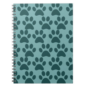 Carnet Amoureux de les chiens mignons de gris bleu