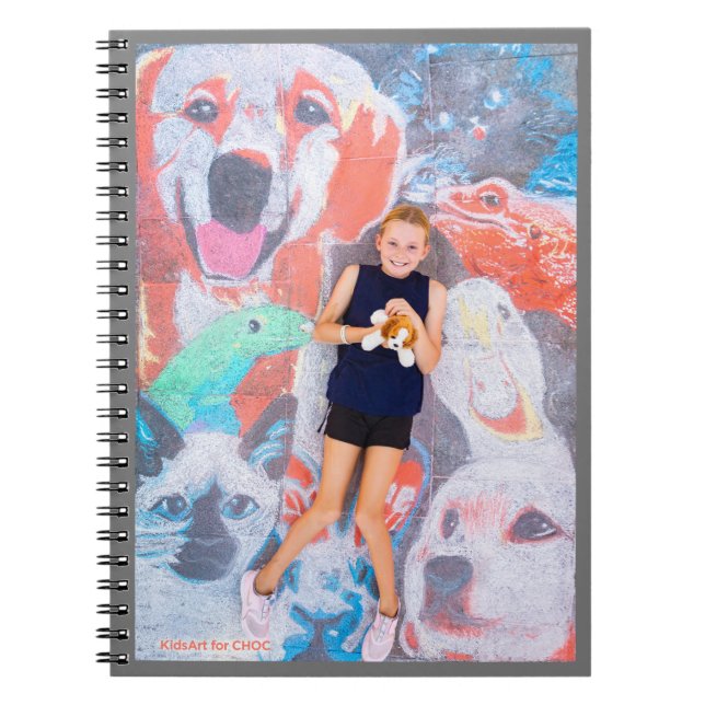 Carnet Amoureux des Animaux - Dessins d'Enfants pour CHOC (Devant)