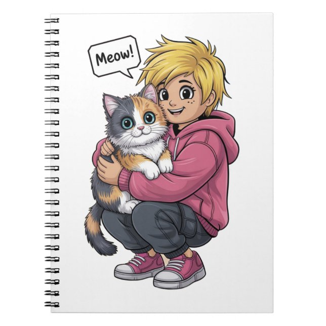 Carnet Amoureux des chats (Devant)