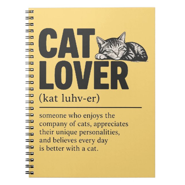 Carnet Amoureux des chats (Devant)