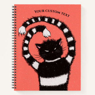 Carnet Amoureux des chats d'hiver