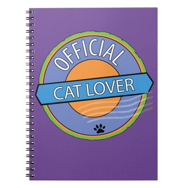 Carnet Amoureux des chats officiel (Devant)
