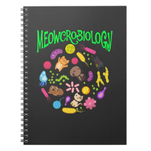 Carnet Amoureux des chats scientifique en microbiologie C