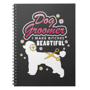 Carnet Amoureux des chiens de toilettage de chien de