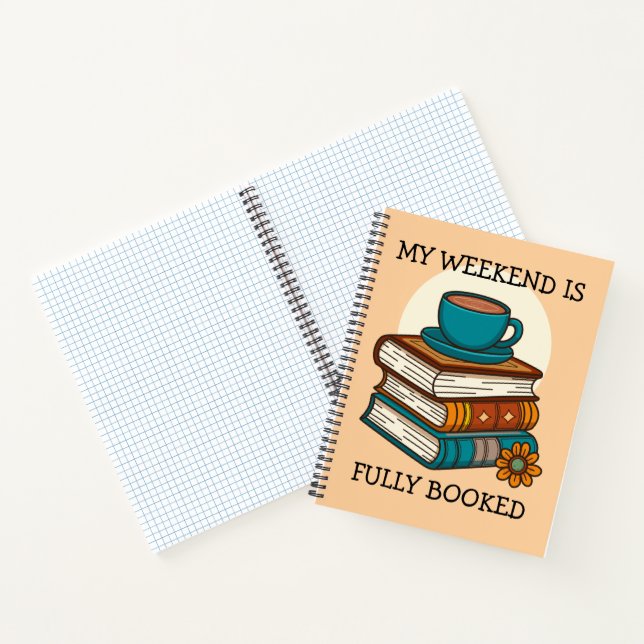Carnet Amoureux des livres, week-end complètement réservé (Intérieur)