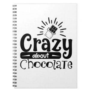 Carnet Amoureux du chocolat mignon Chocoholic Foodie Cuis