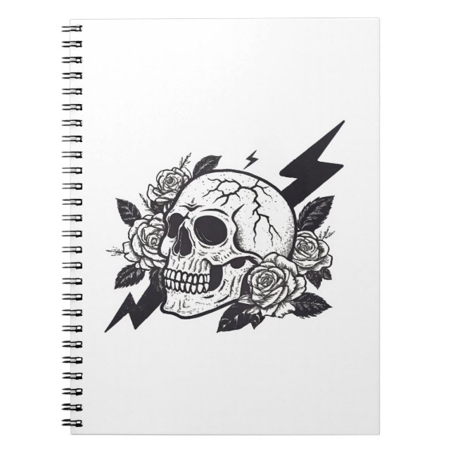 Carnet Amoureux du crâne (Devant)