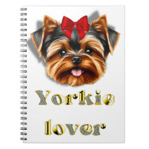 Carnet amoureux Yorkie