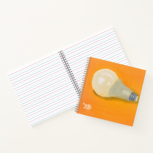 Carnet Ampoule Brillante (Intérieur)