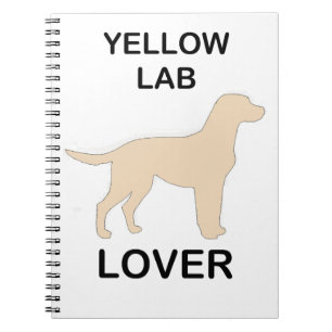 Carnet ampoule de laboratoire jaune