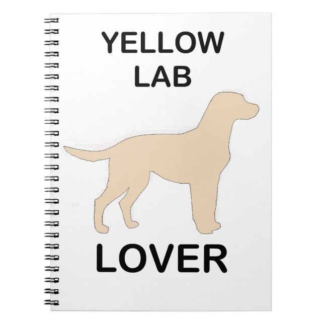 Carnet ampoule de laboratoire jaune (Devant)