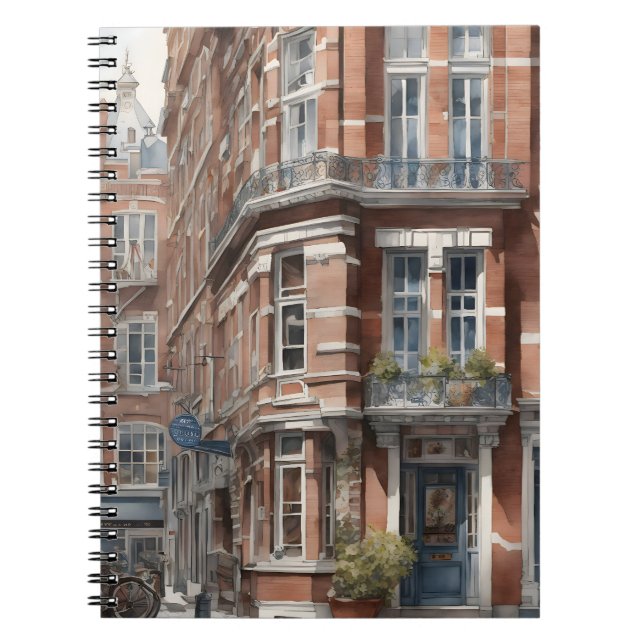 Carnet Amsterdam aquarelle (Devant)