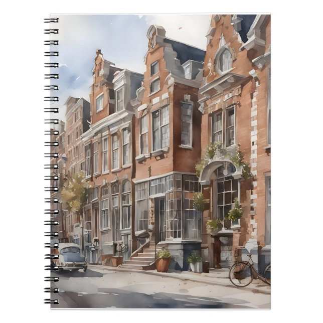 Carnet Amsterdam aquarelle (Devant)